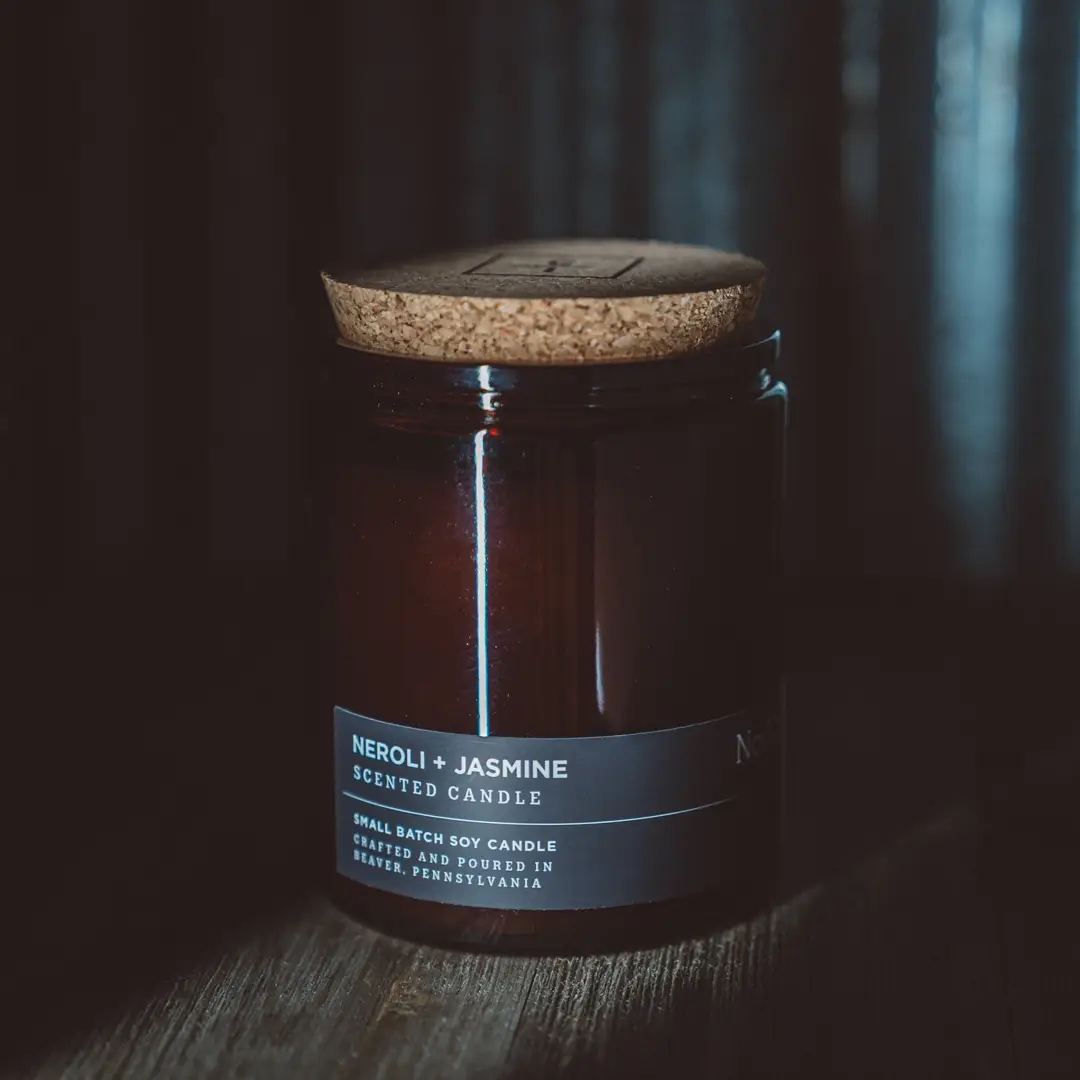 Neroli + Jasmine Hand Poured Candle | Summer Nights Series - Image 2