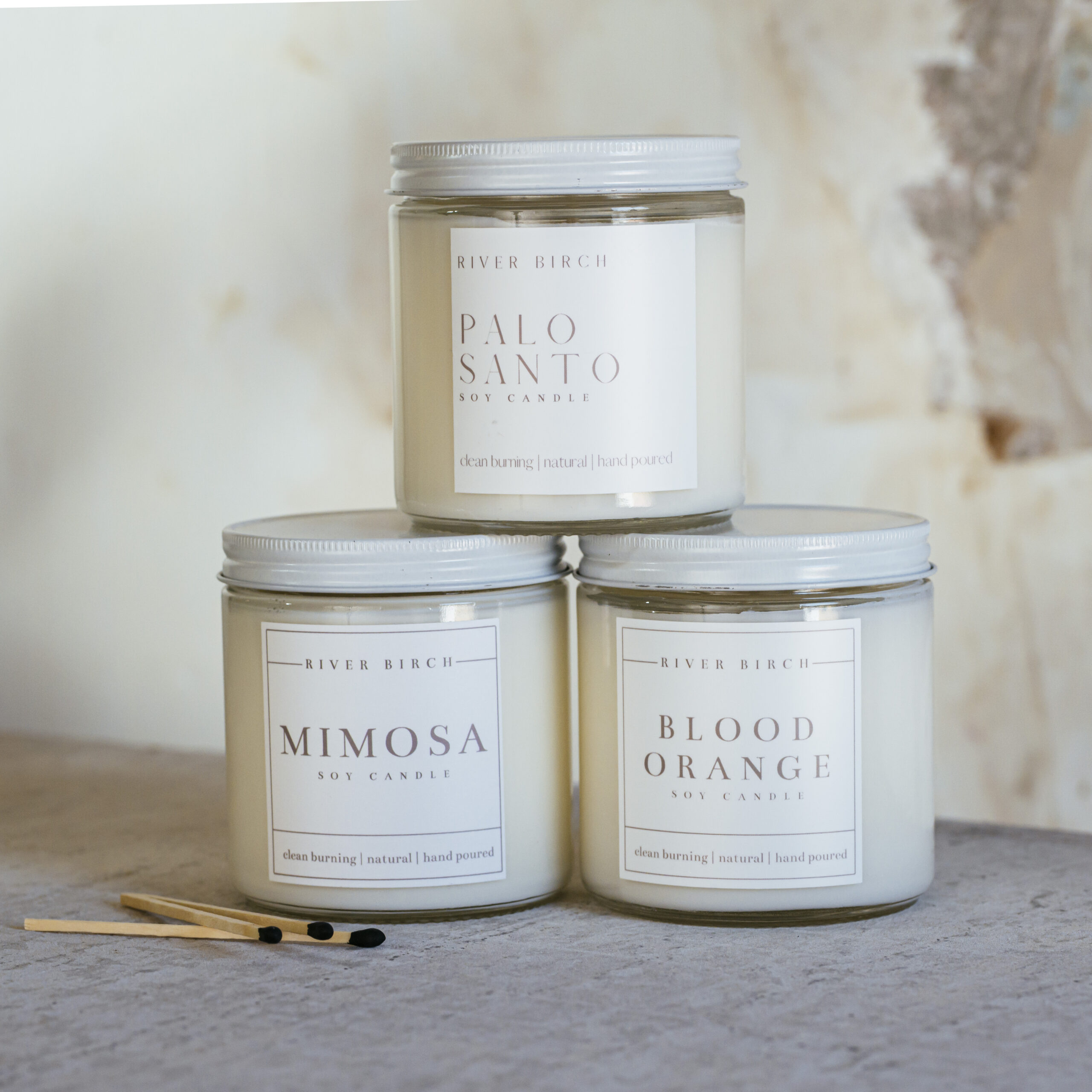 Hand-Poured 16 oz Soy Wax Candle Collection