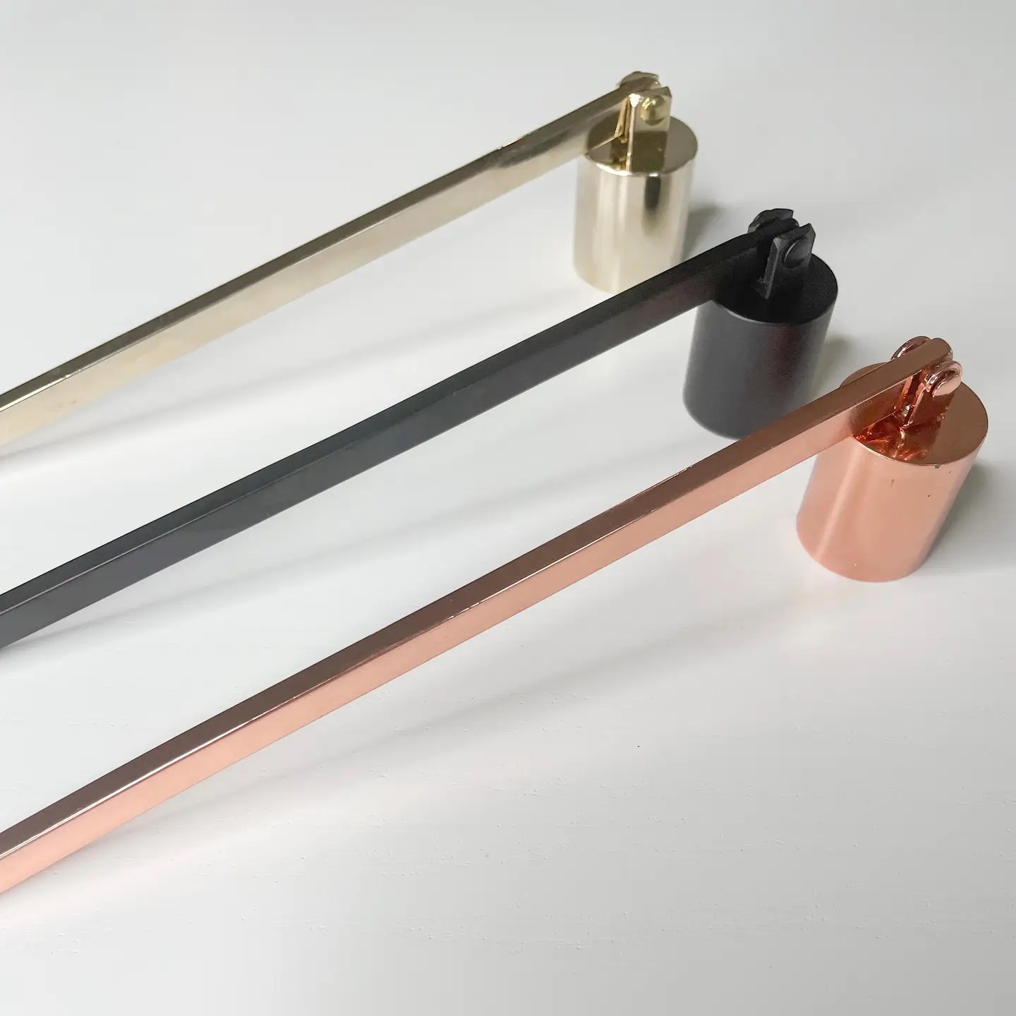Candle Wick Snuffer - Gold, Matte Black, Rose Gold