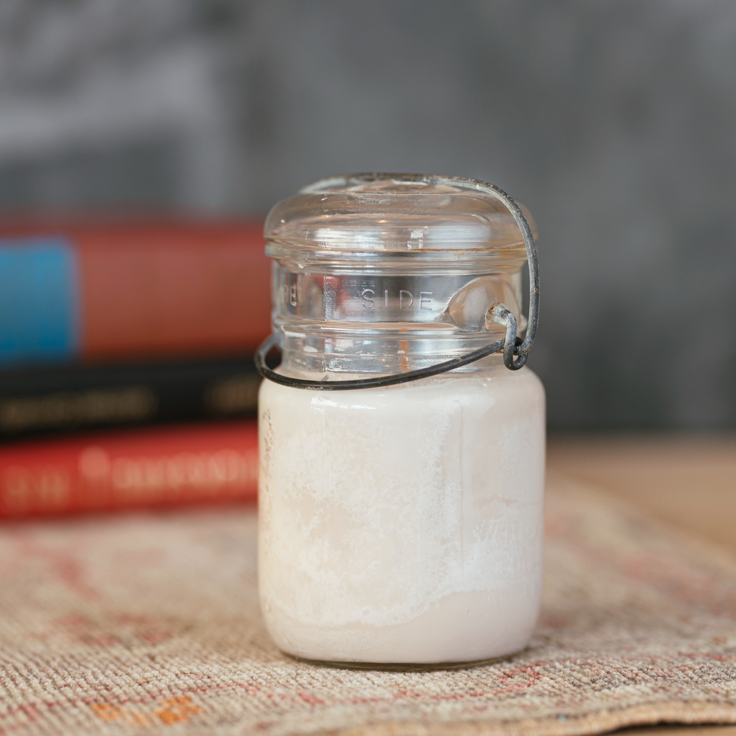 Candle- VTG-B+B- Vintage Ball Jar-Agrume